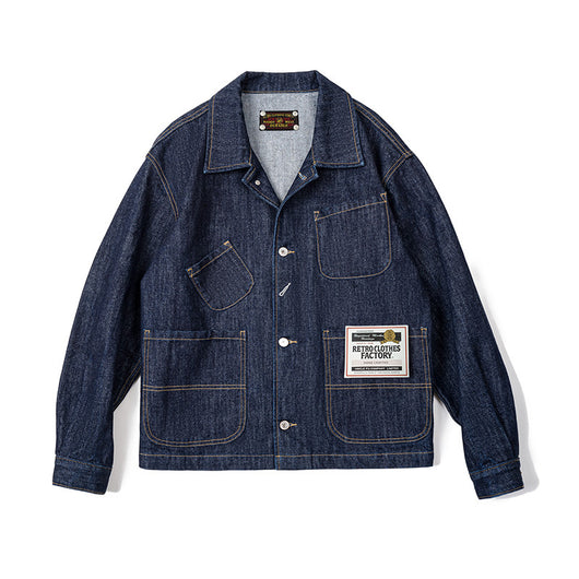 Chaqueta Denim Retro con Estilo Personalizado - Image 5
