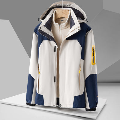 Chaqueta Impermeable Cortavientos con Forro Interior Desmontable - Image 6