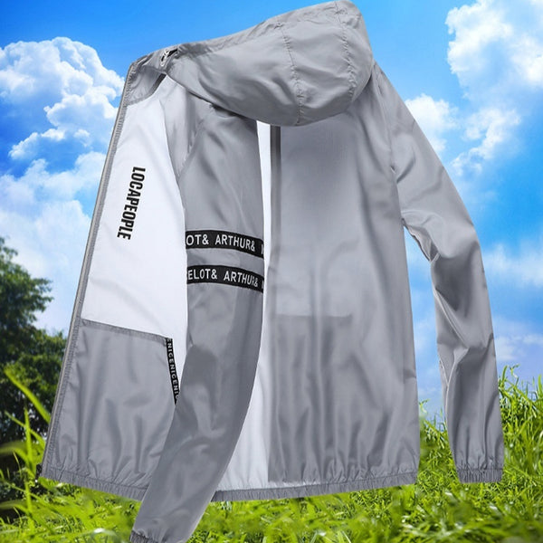 Chaqueta Deportiva de Protección Solar Ultraligera para Hombre
