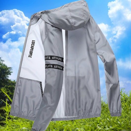 Chaqueta Deportiva de Protección Solar Ultraligera para Hombre