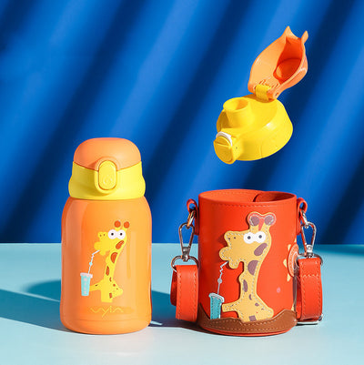 Vaso Térmico Portátil para Niños con Popote - Image 7