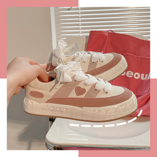 Zapatillas Retro Love Canvas para Mujer