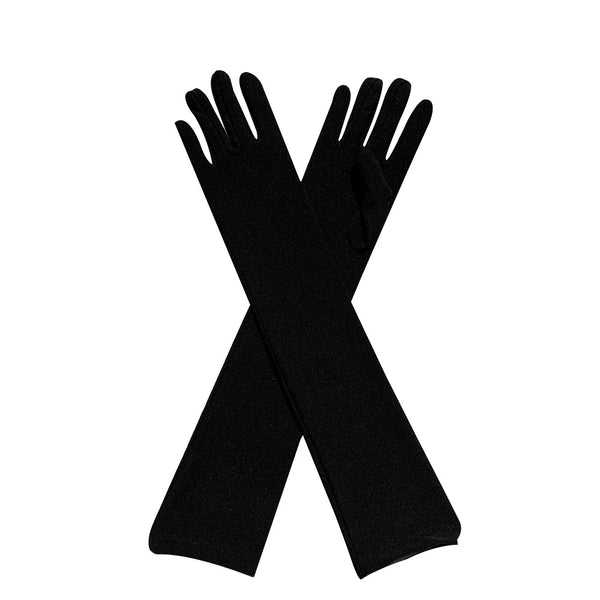 Guantes Elásticos de Seda Láctea para Mujer - Image 8