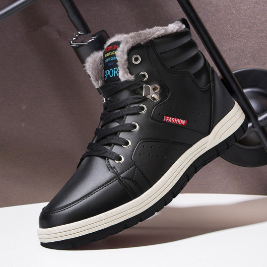 Zapatillas Altas de Algodón para Hombre - Image 15