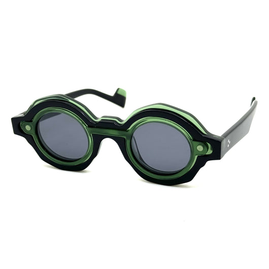 Gafas de Sol Polarizadas Azul Klein con Diseño Irregular - Image 14
