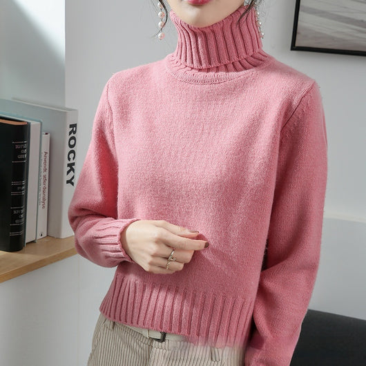 Suéter Lana Cuello Alto Slim Fit Mujer - Base Layer Premium - Image 4