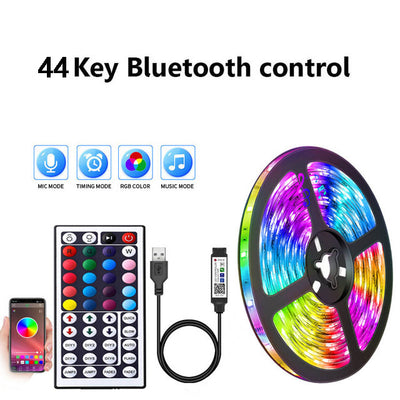 Tira LED Flexible RGB 5050 con Bluetooth USB 5V - Image 9