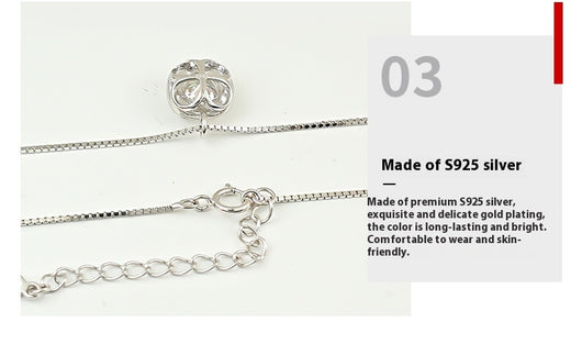 Collar de Plata 925 con Diamante Moissanita Incrustado - Diseño Escote - Image 10
