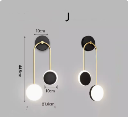 Lámpara de Pared Moderna sin Instalación para Dormitorio y Pasillo - Image 15