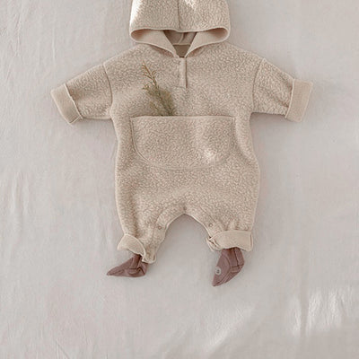 Pijama Enterizo para Bebé con Capucha y Doble Felpa Térmica - Image 18