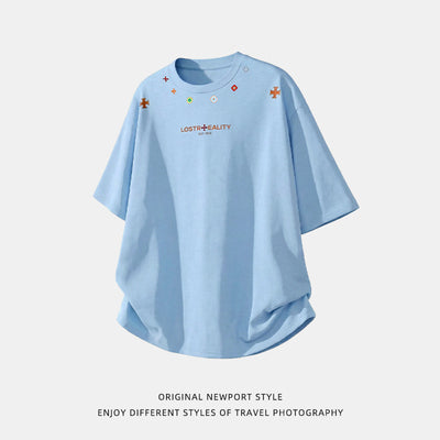 Playera de Algodón Estampada de Manga Corta para Hombre - Image 4