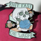 Broche de Calavera Tejida