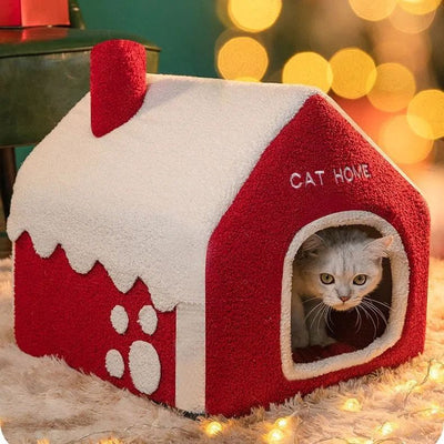 Casa Cama Térmica para Mascotas - Villa Cerrada Invierno - Image 5