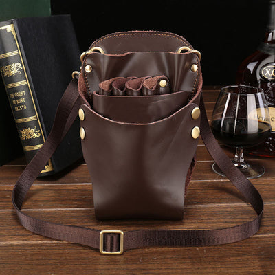 Bolsa de Cintura para Peluquería en Cuero Personalizado - Image 5