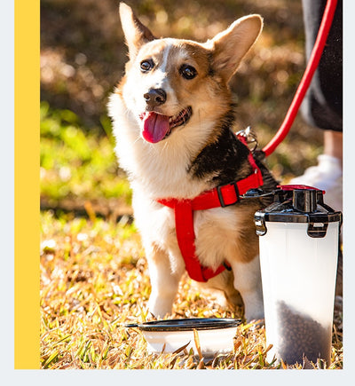 Comedero Portátil Plegable para Perros con Bebedero Colgante - Image 31
