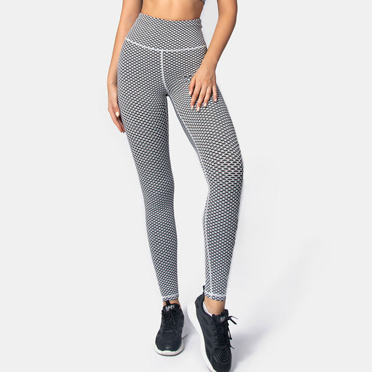 Mallas Deportivas de Secado Rápido con Textura 3D para Mujer - Image 9