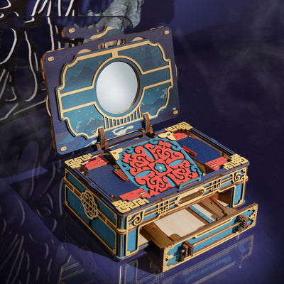 Caja de Maquillaje con Insertos de Madera - Regalo Perfecto para San Valentín - Image 3