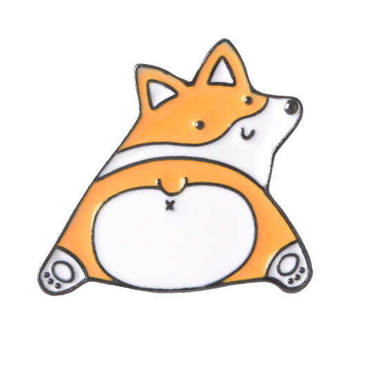 Broche Pin Perro Cartoon con Efecto Goteo - Insignia Aleación Metálica - Image 3