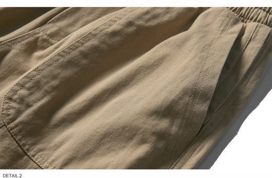 Pantalones Casuales Holgados con Detalles de Patchwork para Hombre - Image 20