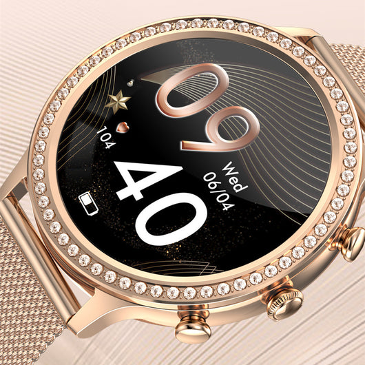 Reloj Inteligente para Mujer con Llamadas Bluetooth y Correa de Silicona - Image 19
