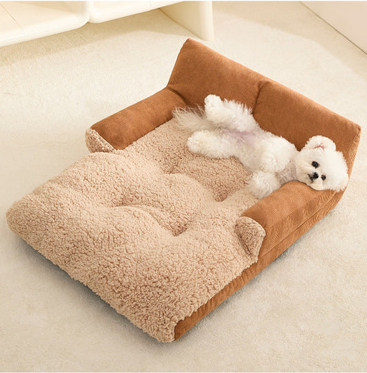 Cama Térmica para Mascotas 4 Estaciones - Nido Acogedor para Perros y Gatos - Image 12
