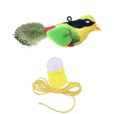 Juguete Interactivo para Gatos con Pájaro Cantante y Movimiento - Image 6
