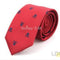 Corbata Calavera de Poliéster para Fiesta de Halloween