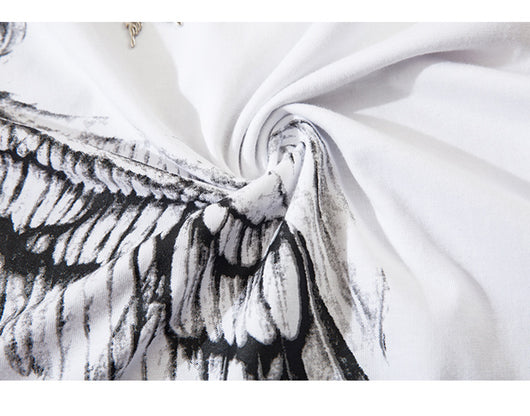 Playera Hip Hop Alas de Ángel Oscuro - Diseño Urban Street - Image 14