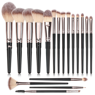 Set Completo de Brochas de Maquillaje Profesional - Polvo, Base y Sombras - Image 10