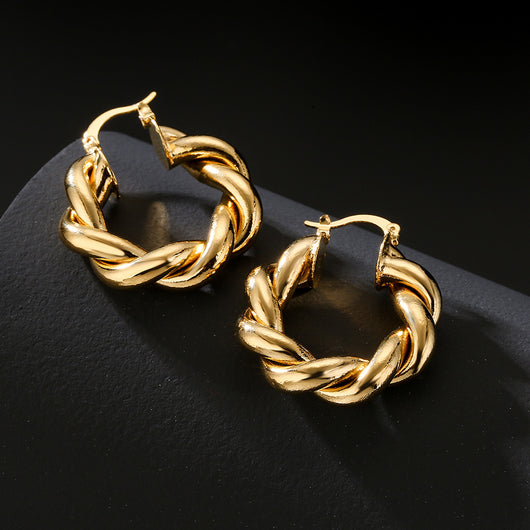 Aretes Ovalados en Acero Inoxidable con Geometría U - Image 8