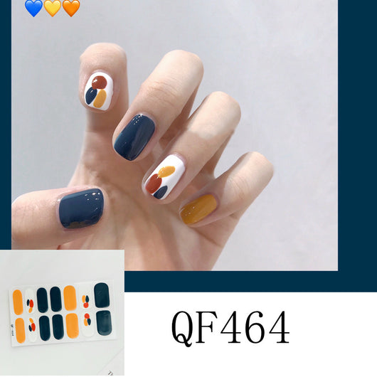 Stickers de Uñas 3D con Diamantes - 14 Diseños Impermeables para Embarazadas - Image 2