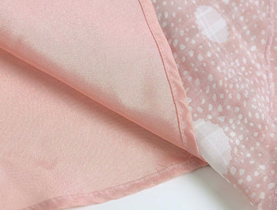 Blusa Escote V Manga Larga con Cintura Ajustable y Estampado Lunares - Image 23