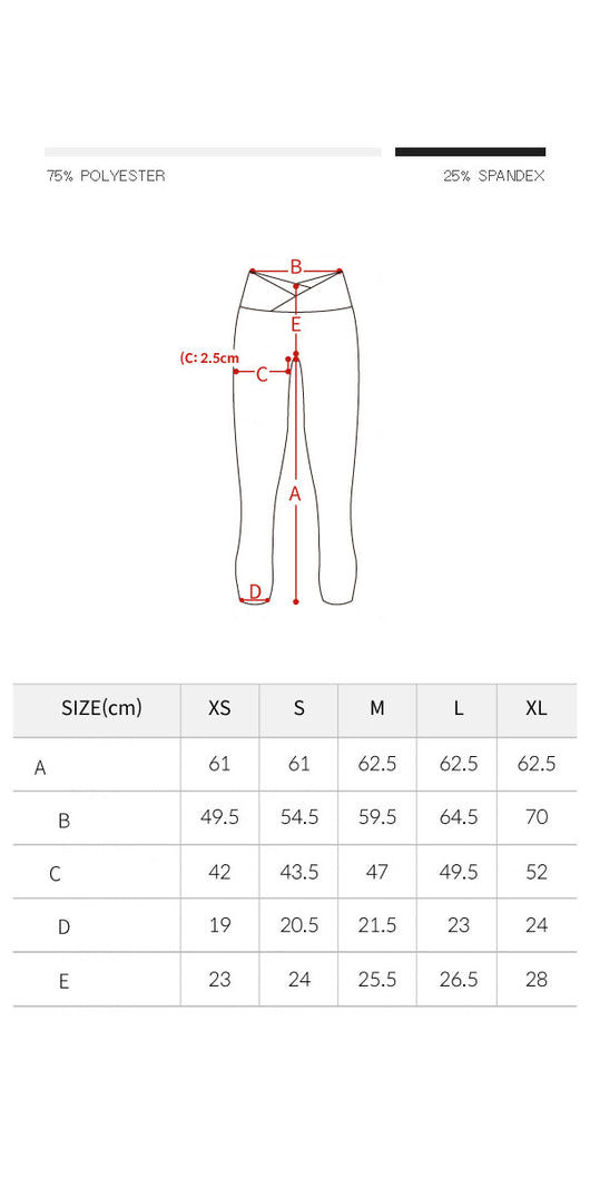 Pantalones Deportivos Ajustados de Cintura Alta para Mujer - Image 9
