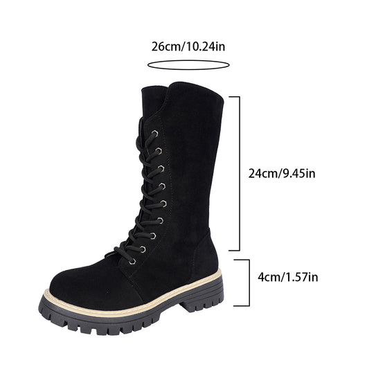 Botas Martin Altas para Mujer con Suela Gruesa Reforzada - Image 7