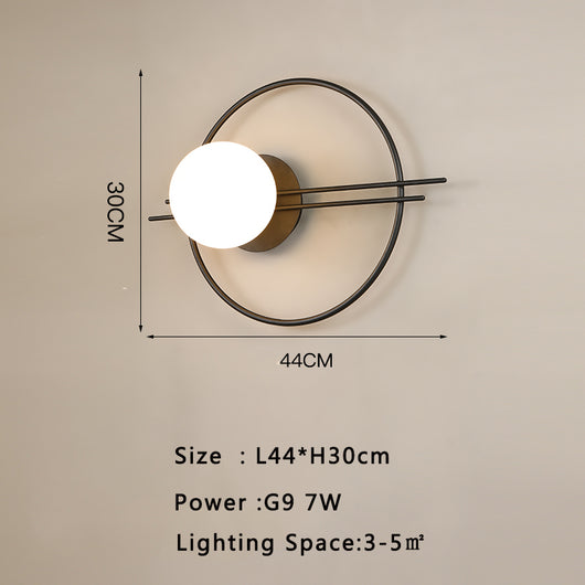 Lámpara de Pared Minimalista para Hotel y Sala de Estar Moderna - Image 15