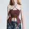 Blusa Tipo Tirantes Estilo Europeo y Americano
