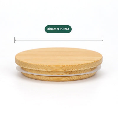 Portavelas Artesanal con Tapa de Bambú o Pino y Sello de Silicona - Image 9