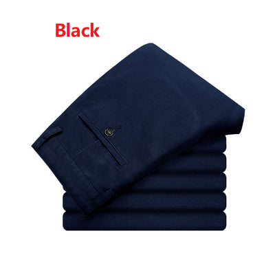 Pantalones Casuales Elásticos para Hombre - Otoño e Invierno - Image 6