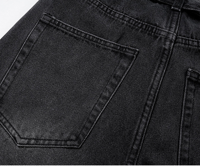 Pantalones Casual Multibolsillos con Diseño Desgastado - Image 12