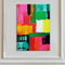 Cuadro Abstracto Dopamina Pintura al Óleo Lienzo Grande Decoración Moderna Oficina