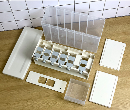 Contenedor de Arroz Montable en Pared con Diseño Moderno - Image 14