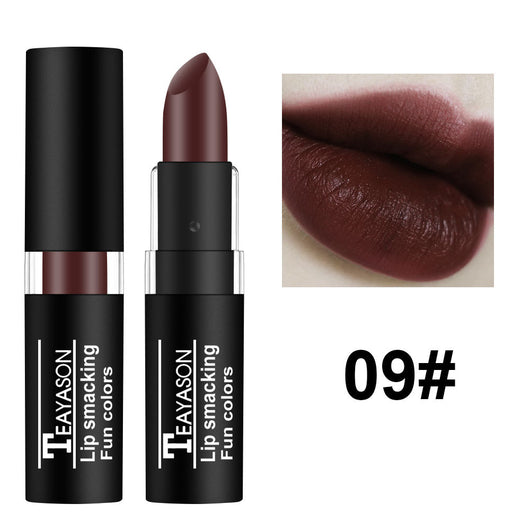Labial Oscuro Nude Blanco Vampiro - Maquillaje Halloween Retro Creativo - Image 13