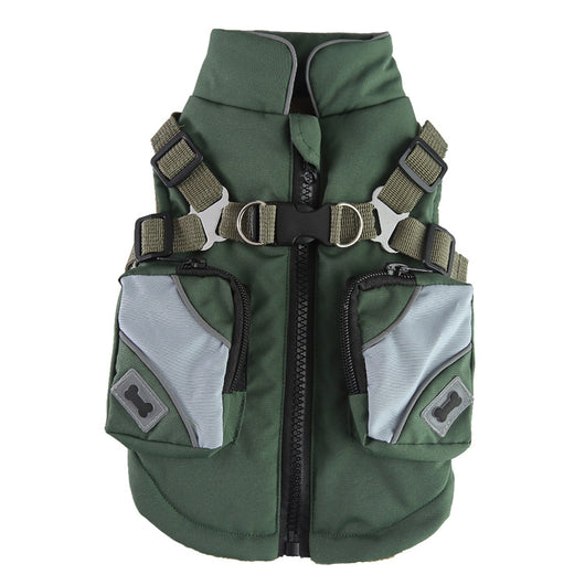 Abrigo Térmico para Perros con Cierre - Ropa de Invierno Impermeable - Image 4