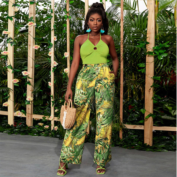 Pantalones Yoga Casuales Estampados para Primavera y Verano
