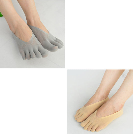 Calcetines Ultradelgados de Dedos Separados para Mujer - Diseño Minimalista Cuatro Estaciones - Image 21