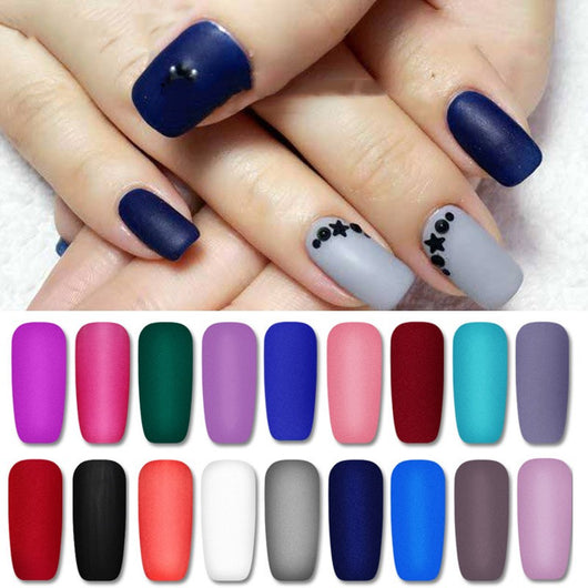 Esmalte de Uñas Efecto Cristal Mate