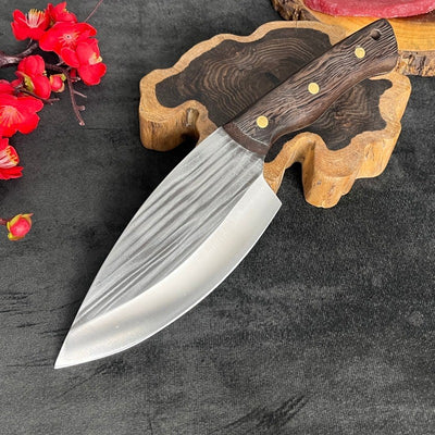 Cuchillo de Cocina Forjado a Mano en Acero Inoxidable Puro - Image 9