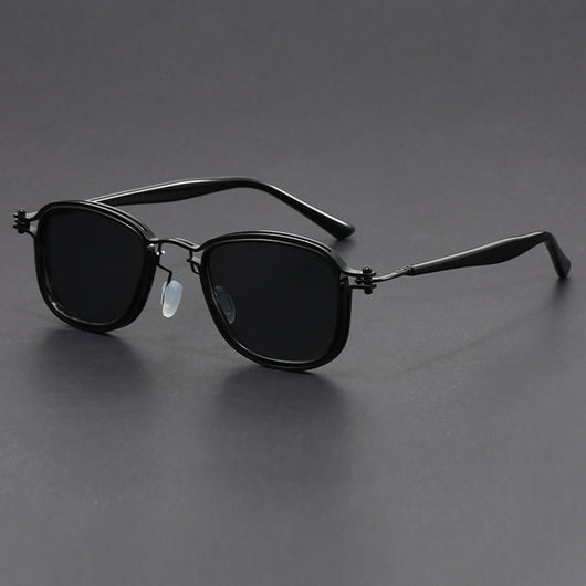 Gafas de Sol Retro Marco Cuadrado Metal - Image 7