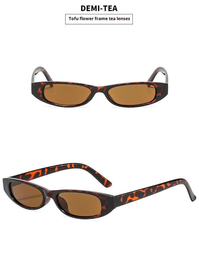 Yellow retro small frame sunglasses with translucent frames and matching yellow lenses on a white background. - Image 31