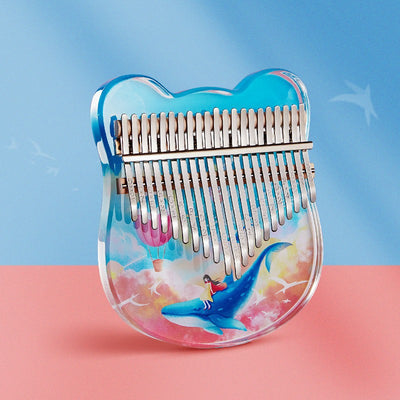 Kalimba de Cristal Acrílico Transparente - Instrumento de Pulgar - Image 12